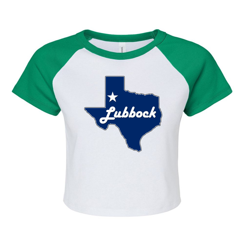 Lubbock Texas Lone Star State Raglan Crop Top by HoraceMcgloin | Artistshot