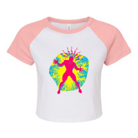 My Pop Art Sense Is Tingling Raglan Crop Top | Artistshot