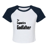 The Capoeira Godfather Raglan Crop Top | Artistshot