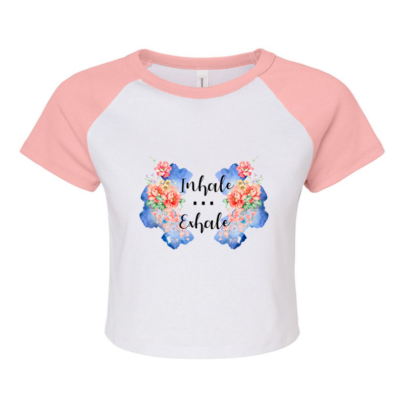 Inhaleexhale Raglan Crop Top by seifertmurryq3jmxs | Artistshot