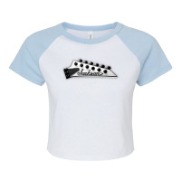 Jackson Headstock   Aesthetic Raglan Crop Top | Artistshot