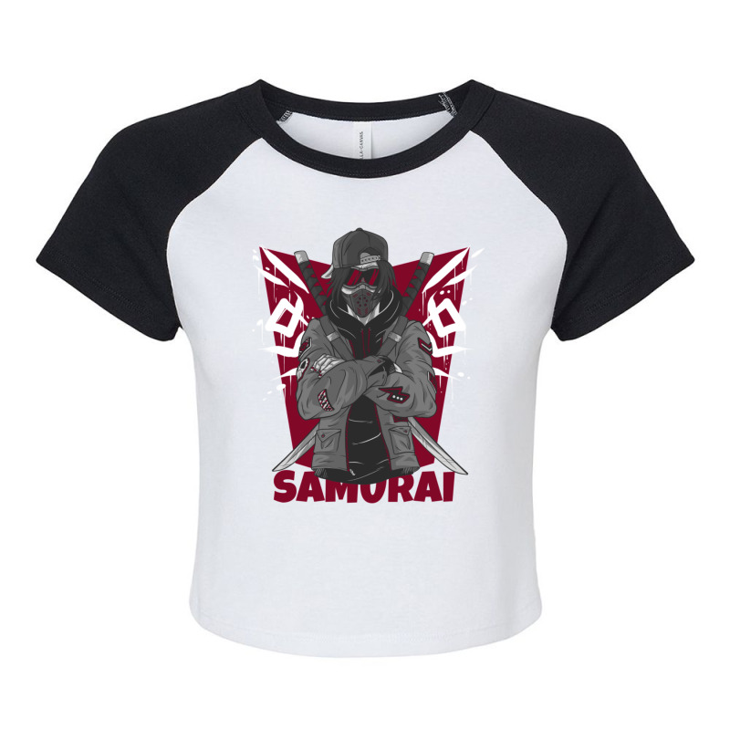 Male Swordsmanamine Fighter 1 Raglan Crop Top by KathrynHabstritt | Artistshot