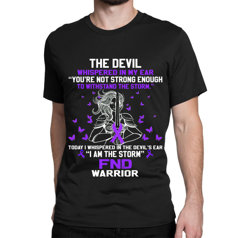 Functional Neurologic Disorder The Devil Whispered Classic T-shirt by LamarGastong | Artistshot