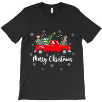 Funny Santa Riding Christmas Tree Truck Lemur Chri T-shirt | Artistshot