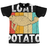 Floaty Potato Marine Animal Dugong Sea Cow Manatee Graphic T-shirt | Artistshot