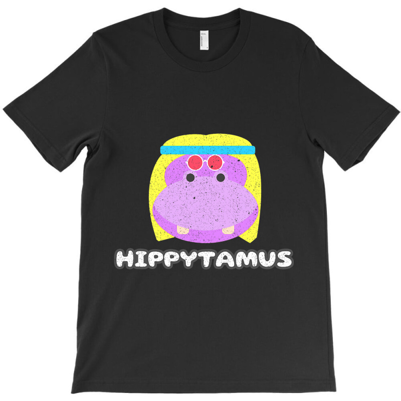 Funny Hippo Hippypotamus Vintage Animal Lovers Gif T-shirt | Artistshot