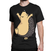 Funny Dancing Hedgehog Classic T-shirt | Artistshot