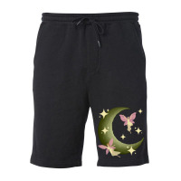 Fairycore Aesthetic Fairy Core Grunge Crescent Moo Fleece Short | Artistshot