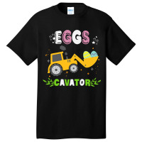 Funny Easter Tractor Quote Farmer Cool Easter Trac Basic T-shirt | Artistshot