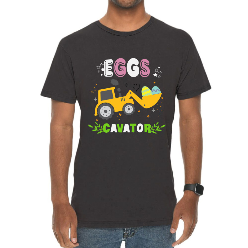 Funny Easter Tractor Quote Farmer Cool Easter Trac Vintage T-shirt | Artistshot