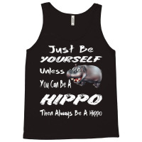 Funny Hippo Zoo Animal Lover Cool Happy Hippopotam Tank Top | Artistshot