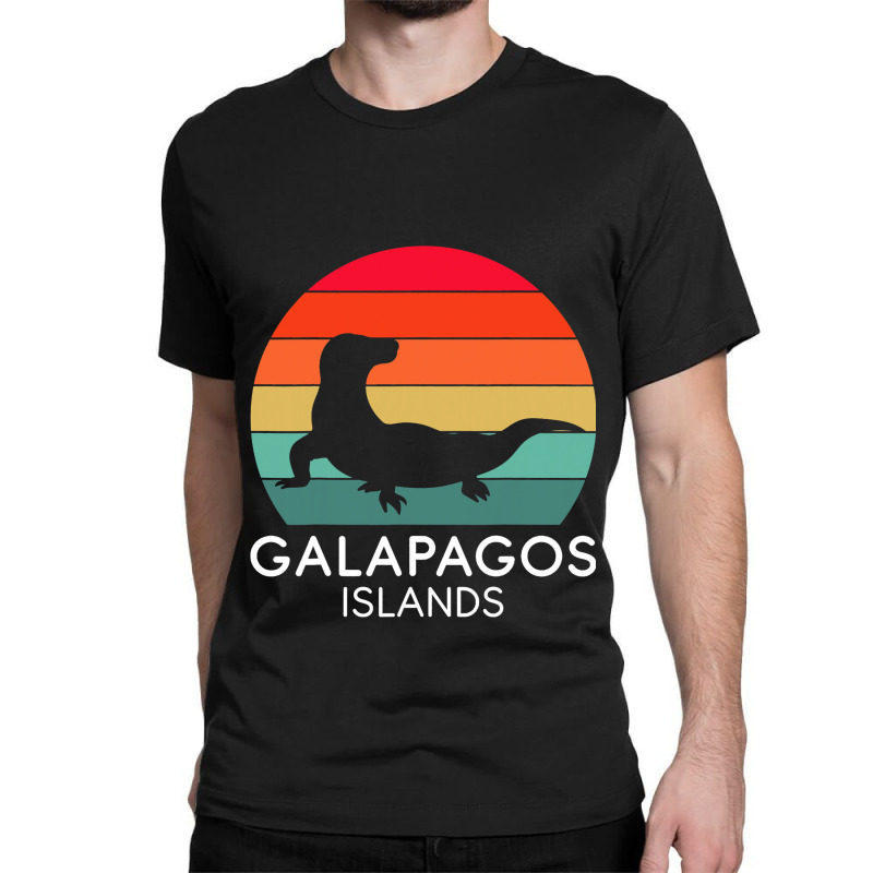 Galapagos Islands National Park Lizard Ecuador Oce Classic T-shirt | Artistshot