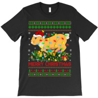 Funny Xmas Lighting Tree Santa Ugly Hare Christmas T-shirt | Artistshot