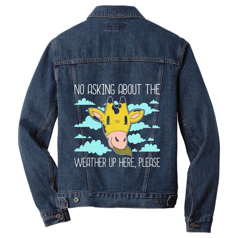 Giraffe Animal Lover Widlife Safari Zoo Wild Zooke Men Denim Jacket | Artistshot