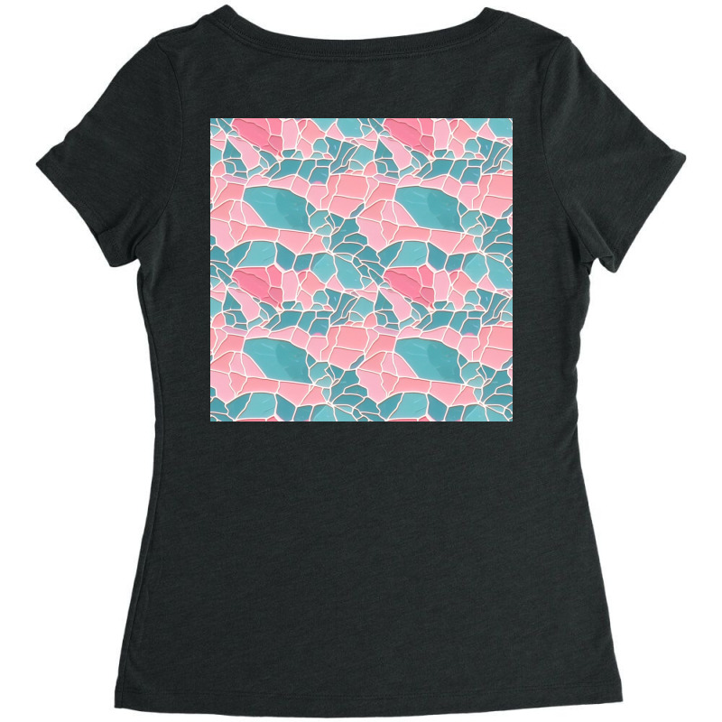 Pentagon Abstract Women's Triblend Scoop T-shirt by Gia Franecki | Artistshot