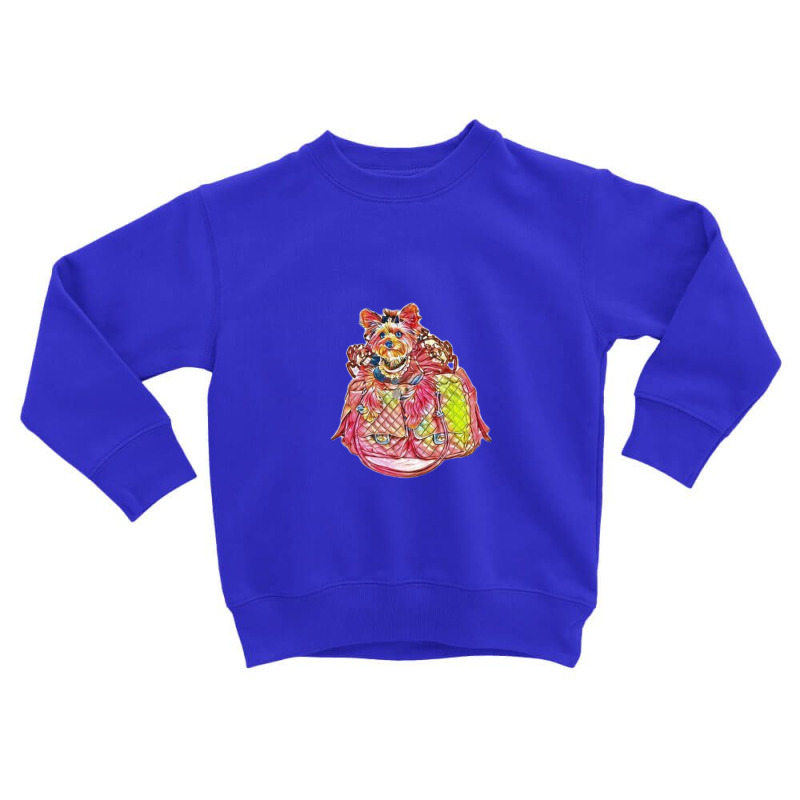 A Spoiled Yorkshire Terrier D Toddler Sweatshirt by Kemnabi | Artistshot