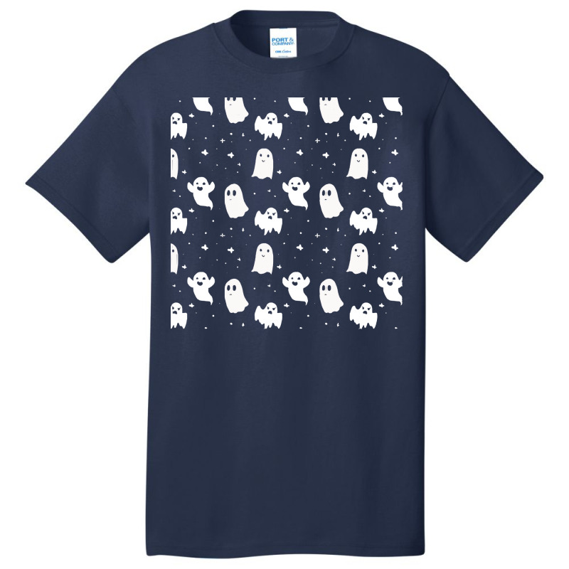 Ghost Pattern T  Shirtcute Ghost T  Shirt Basic T-shirt by orangesagreement | Artistshot