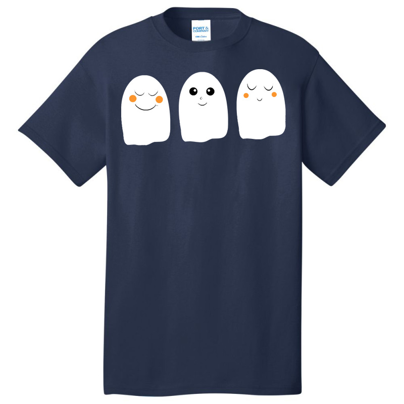 Ghosts T  Shirt Cute Ghosts T  Shirt Basic T-shirt by orangesagreement | Artistshot