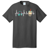 Cute Kawaii K Pop And Boba Bubble Tea Lover T Shirt Basic T-shirt | Artistshot