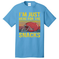 Im Just Here For The Snacks Women Football Gameday Basic T-shirt | Artistshot