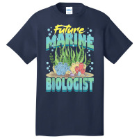 Future Marine Biologist Ocean Life Marine Biology Student Basic T-shirt | Artistshot