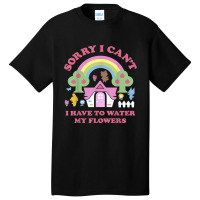 Animal Crossing Sorry I Can T I Have To Water My Flowers T Shirt Basic T-shirt | Artistshot