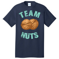 Team Nuts   Funny Baby Boy Gender Reveal Family Matching T Shirt Basic T-shirt | Artistshot