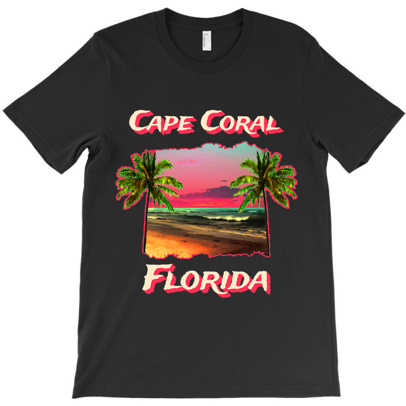 Beaches Of Cape Coral Florida 21 T-shirt | Artistshot