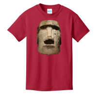 Easter Island Moai Statue Monolith World Mystery Basic Youth T-shirt | Artistshot