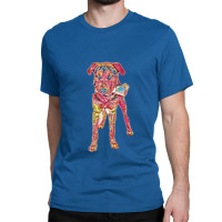 A Large Mixed Breed Dog With Classic T-shirt | Artistshot