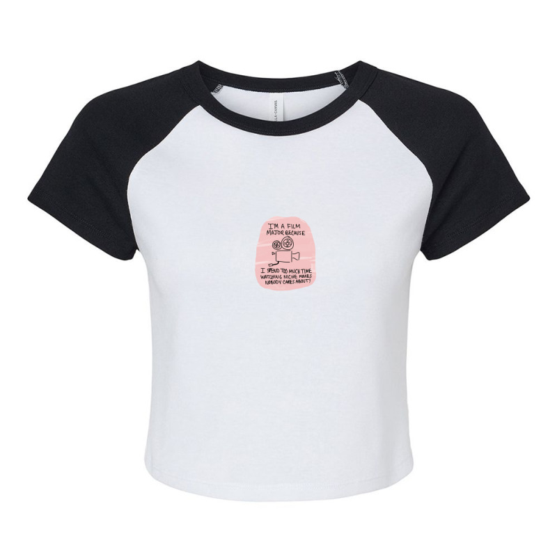 Film Major Slander Raglan Crop Top by NicholetteJeanHastings | Artistshot