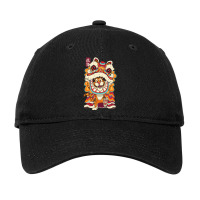 Chinese New Years For Men Dancing Tiger Dragon 21 Adjustable Cap | Artistshot