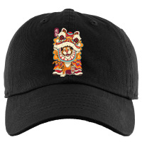 Chinese New Years For Men Dancing Tiger Dragon 21 Kids Cap | Artistshot