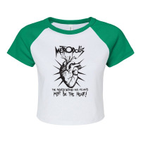 Fritz Lang's Metropolis The Mediator Between Hand And Head Raglan Crop Top | Artistshot