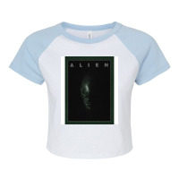 Alien Raglan Crop Top | Artistshot