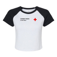 Trending Air Force Medic Air Force Medical Combat Medic Raglan Crop Top | Artistshot