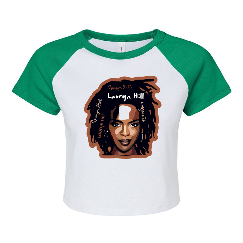 Fast Track Your Lauryn Hill Raglan Crop Top by salkieseederv | Artistshot