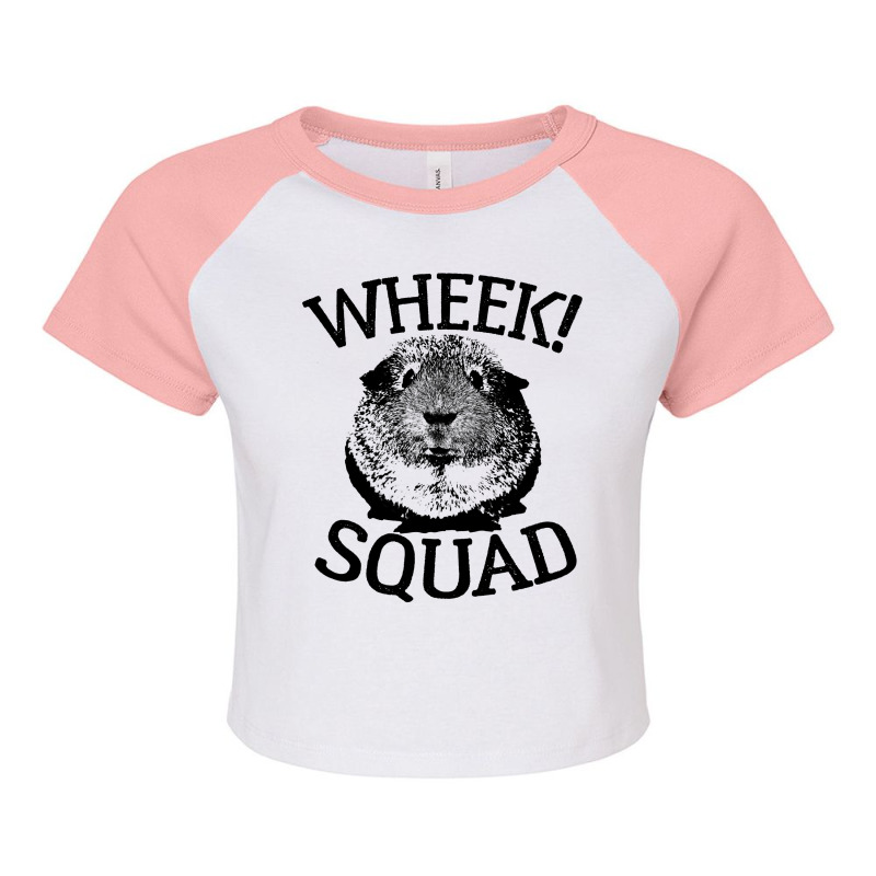 Guinea Pig S Wheek Squad Cute Funny Guinea Pig S Raglan Crop Top by Davidartist | Artistshot