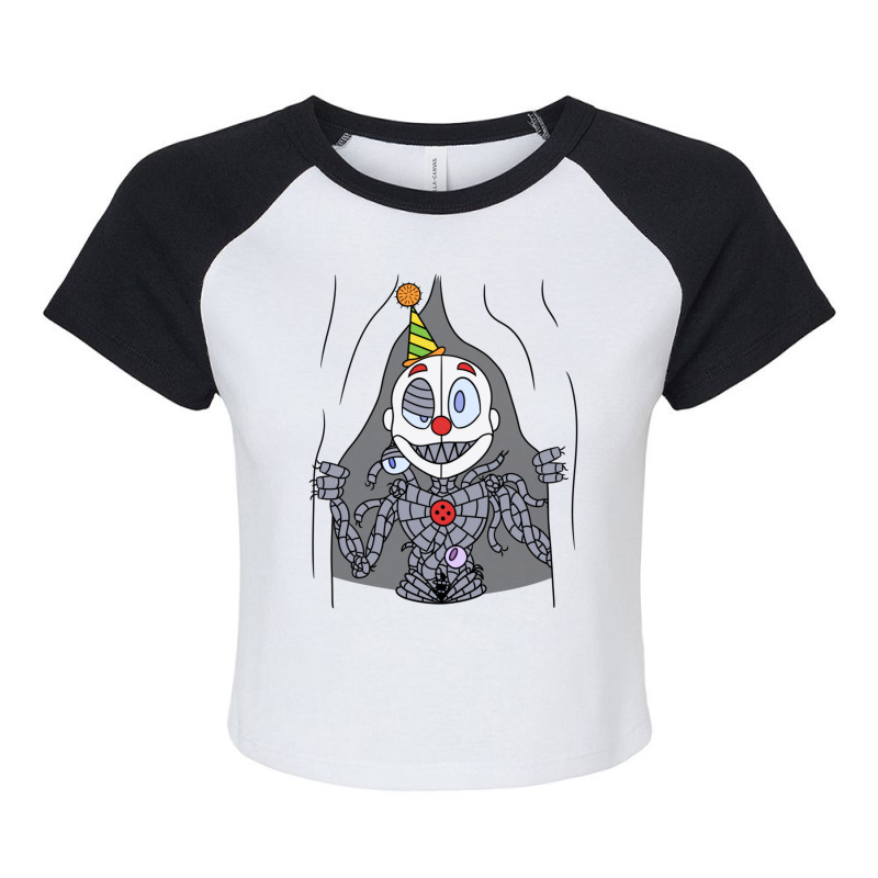 Ennard Five Nights At Freddy's Sister Location Raglan Crop Top by CathyCooney | Artistshot