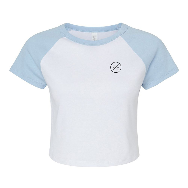 Wade Winemaker 3 Tag Raglan Crop Top | Artistshot