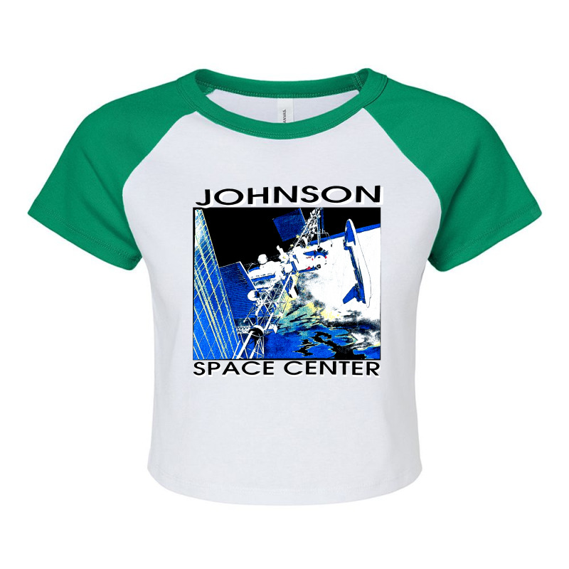 Johnson Space Center, Johnson, Space Center, Johnson Space, Center, Jo Raglan Crop Top by SHOPODKA | Artistshot