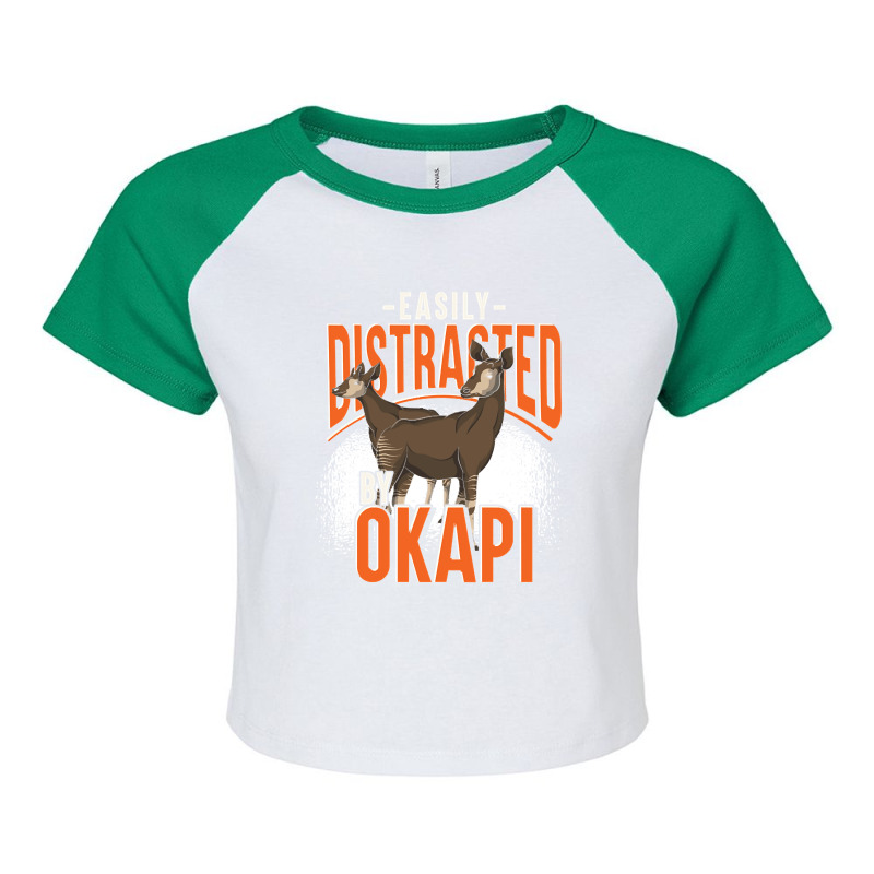 Trending Wildlife Funny Okapi Lover Zoo Animal African Okapi Raglan Crop Top by Ledford Leslie | Artistshot