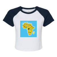 Limited Edition Wildlife In Africa Raglan Crop Top | Artistshot