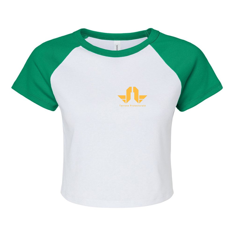 Starbound Terrenne Protectorate Raglan Crop Top by DannyJones | Artistshot