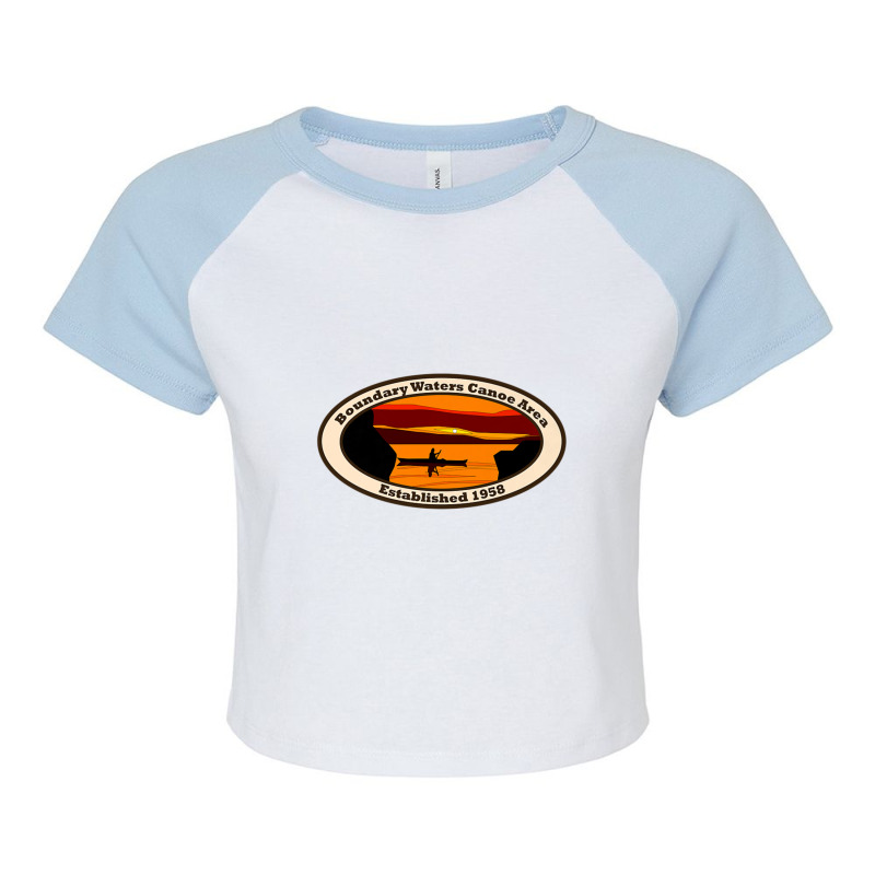 Limited Edition Bwca Wilderness Area Minnesota Raglan Crop Top by Sizemore Adame | Artistshot