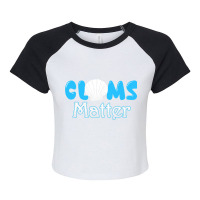 Clams Matter Funny Clam Shell Graphic Tee Men Wome Raglan Crop Top | Artistshot