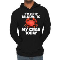 Cute Crab Design For Crab Lover Seafood Cool Crust Lightweight Hoodie | Artistshot