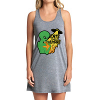 Cat Lover 2cats Over Humans Alien Tank Dress | Artistshot