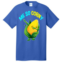 Me So Corny Sweetcorn Lovers Gifts Vegan Vegetarian Corn T Shirt Basic T-shirt | Artistshot