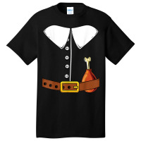 Pilgrim Costume Hat Colonist Thanksgiving Turkey Day Gift T Shirt Basic T-shirt | Artistshot